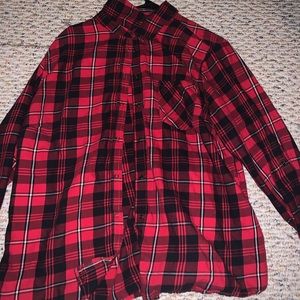 Oversized flannel